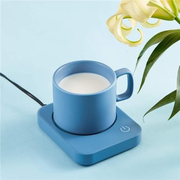 Coffee Mug Warmer, 4 Hours Auto Shut Off Cup Warmer for Office Home Desk Use - Picture 5 of 7